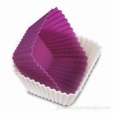 Silicone Cake Molds, Filled with LFGB, FDA and SGS Standards